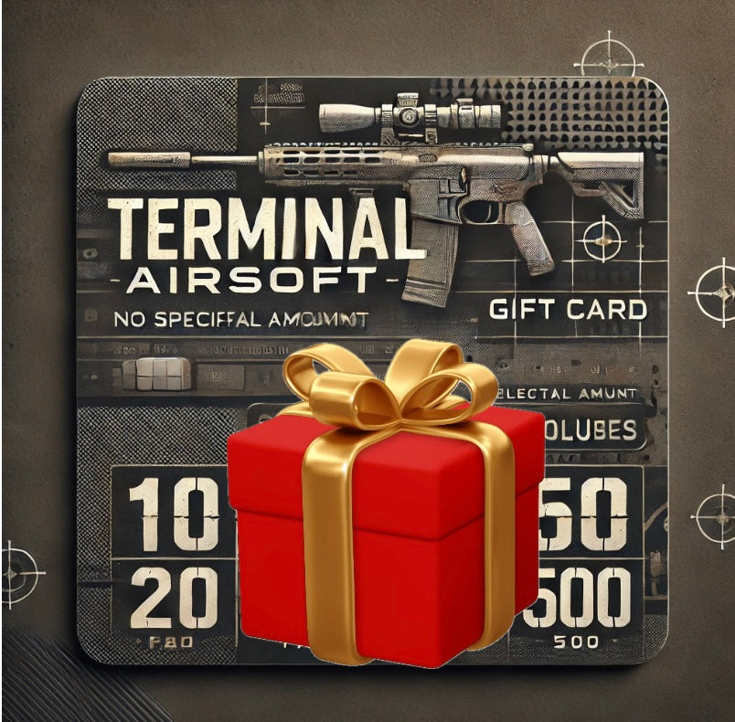 Carte cadeau 80€ - Terminal Airsoft