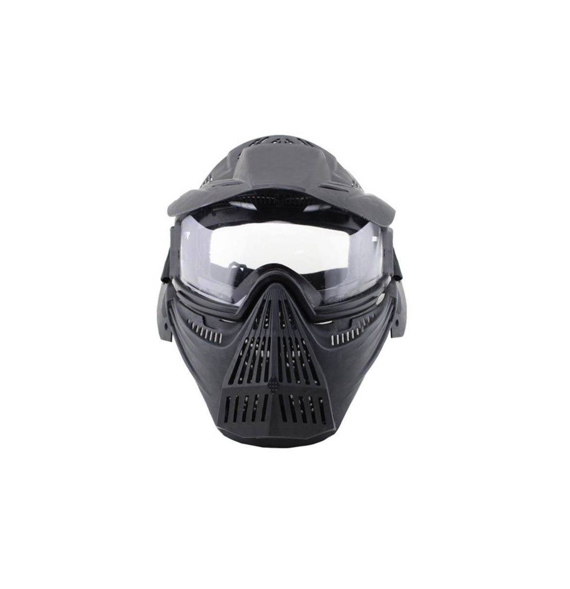 Masque Rental simple écran Noir Delta Tactics - Terminal Airsoft