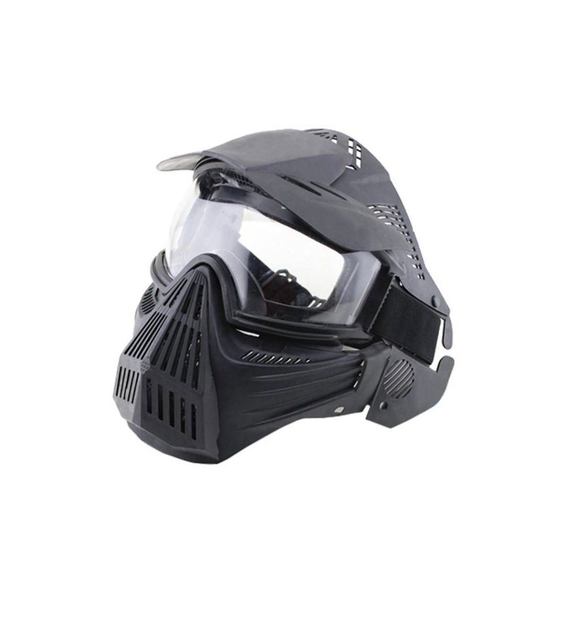 Masque Rental simple écran Noir Delta Tactics - Terminal Airsoft