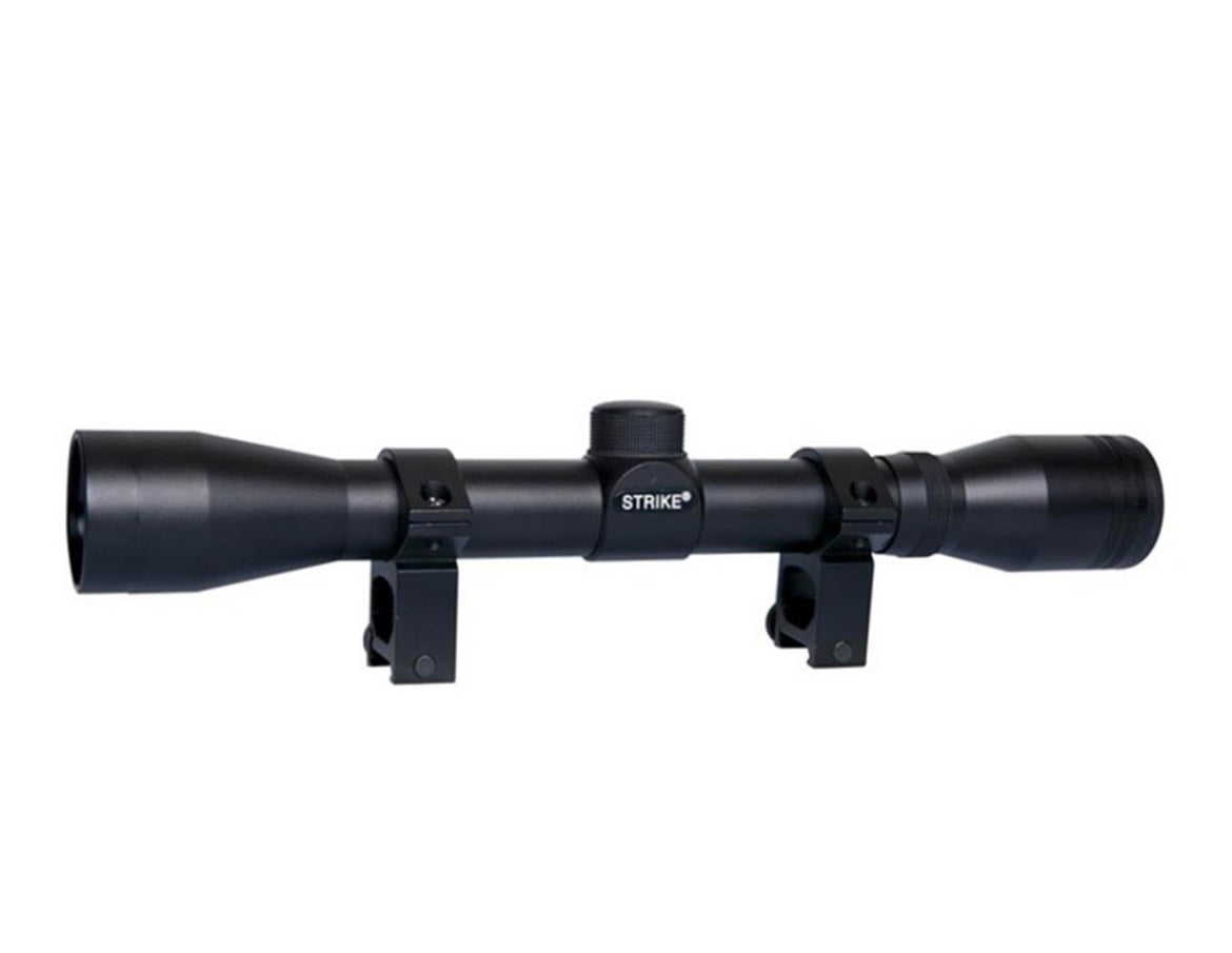 Strike Systems Lunette de visée 4x32 Noir + montages - Terminal Airsoft