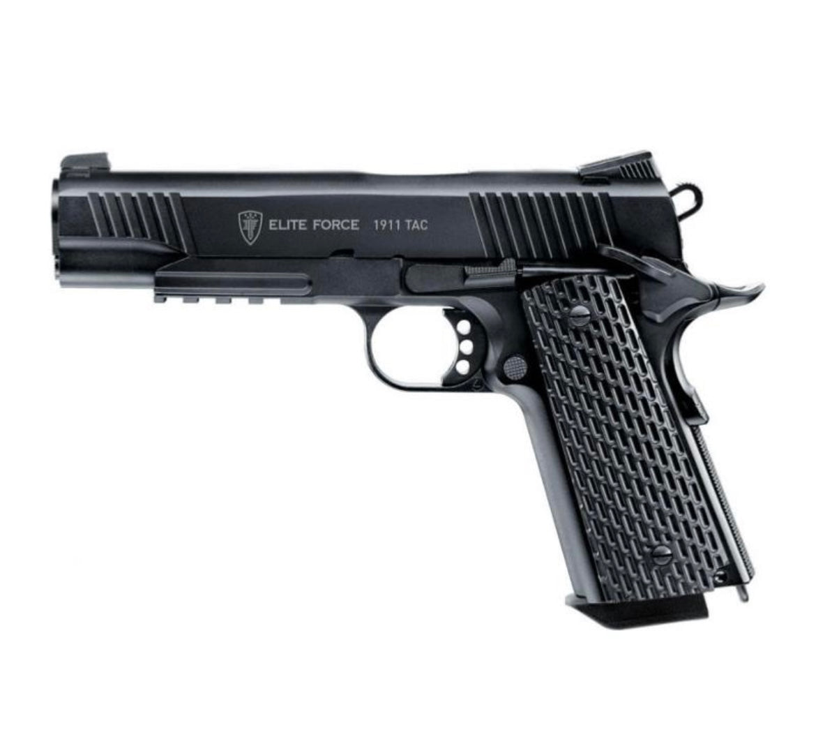 Elite Force 1911 Tactical Noir Full Métal CO2 Blowback 1.3J - Terminal Airsoft