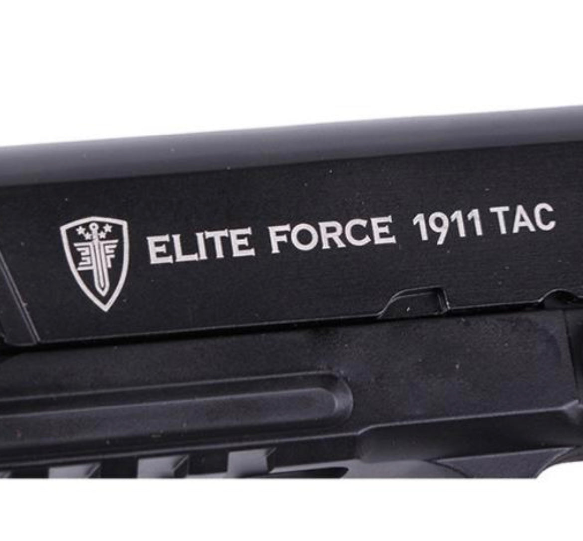 Elite Force 1911 Tactical Noir Full Métal CO2 Blowback 1.3J - Terminal Airsoft