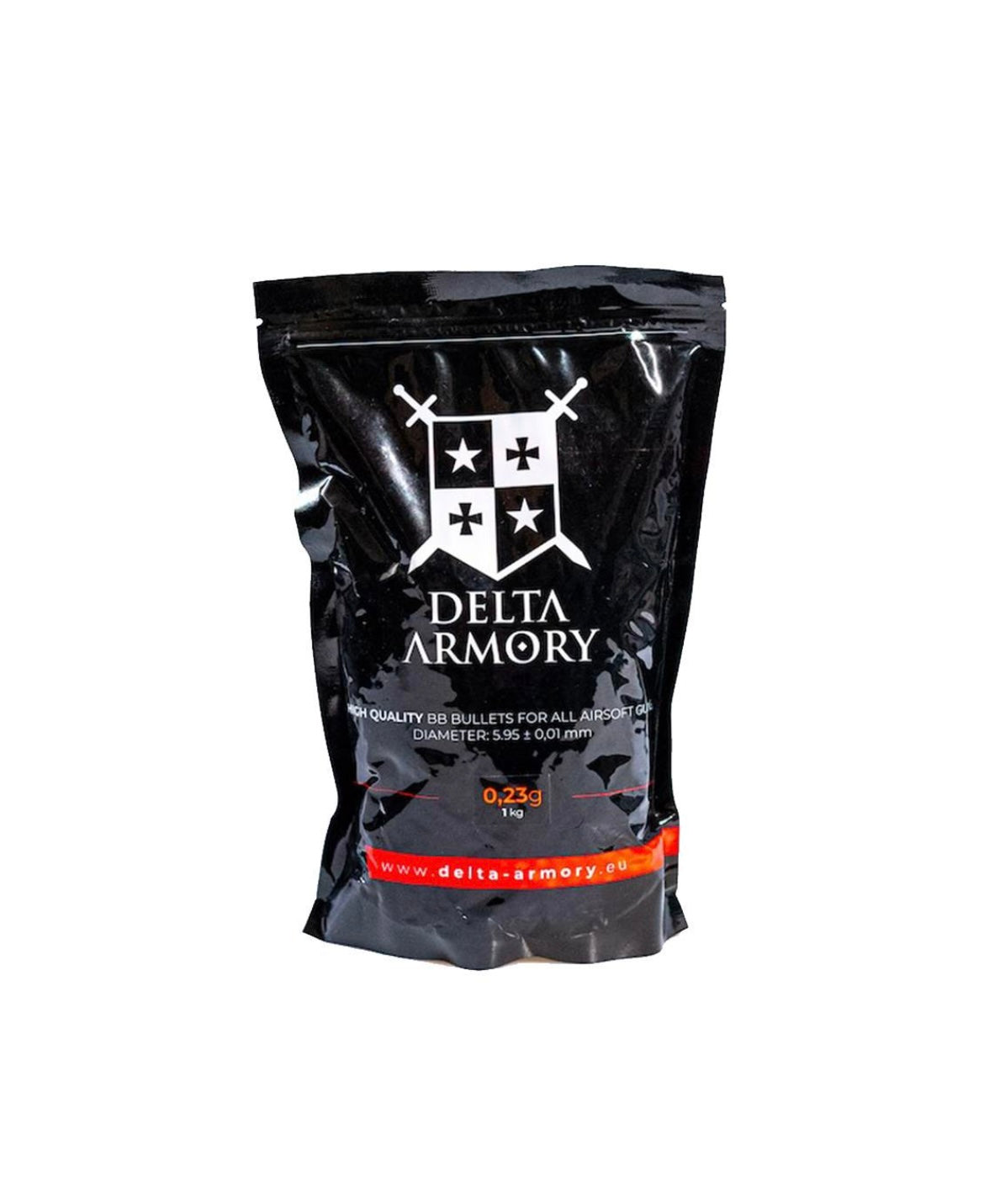 Delta Armory Billes 0.23g (x4347) en sachet (1kg) - Terminal Airsoft
