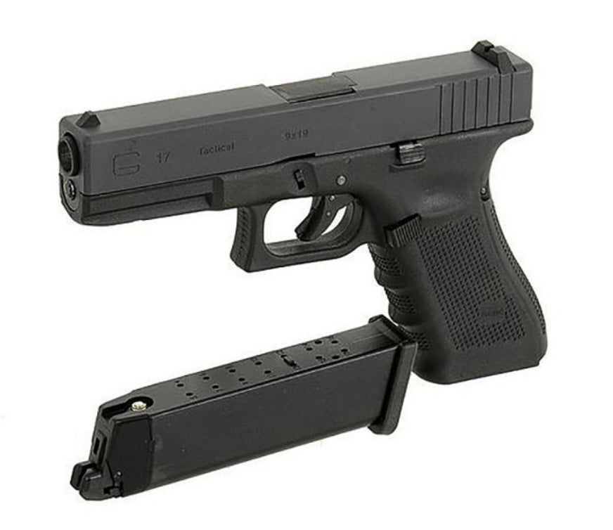 WE 17.4 Noir GAZ Blowback 0.9J - Terminal Airsoft