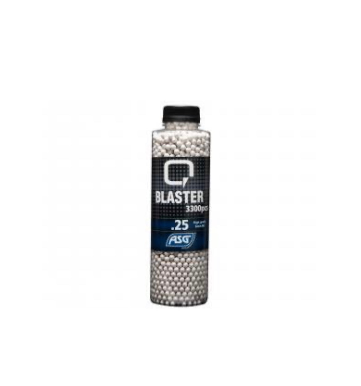 Q Blaster Billes 0.25g (x 3300) Bouteille - Terminal Airsoft