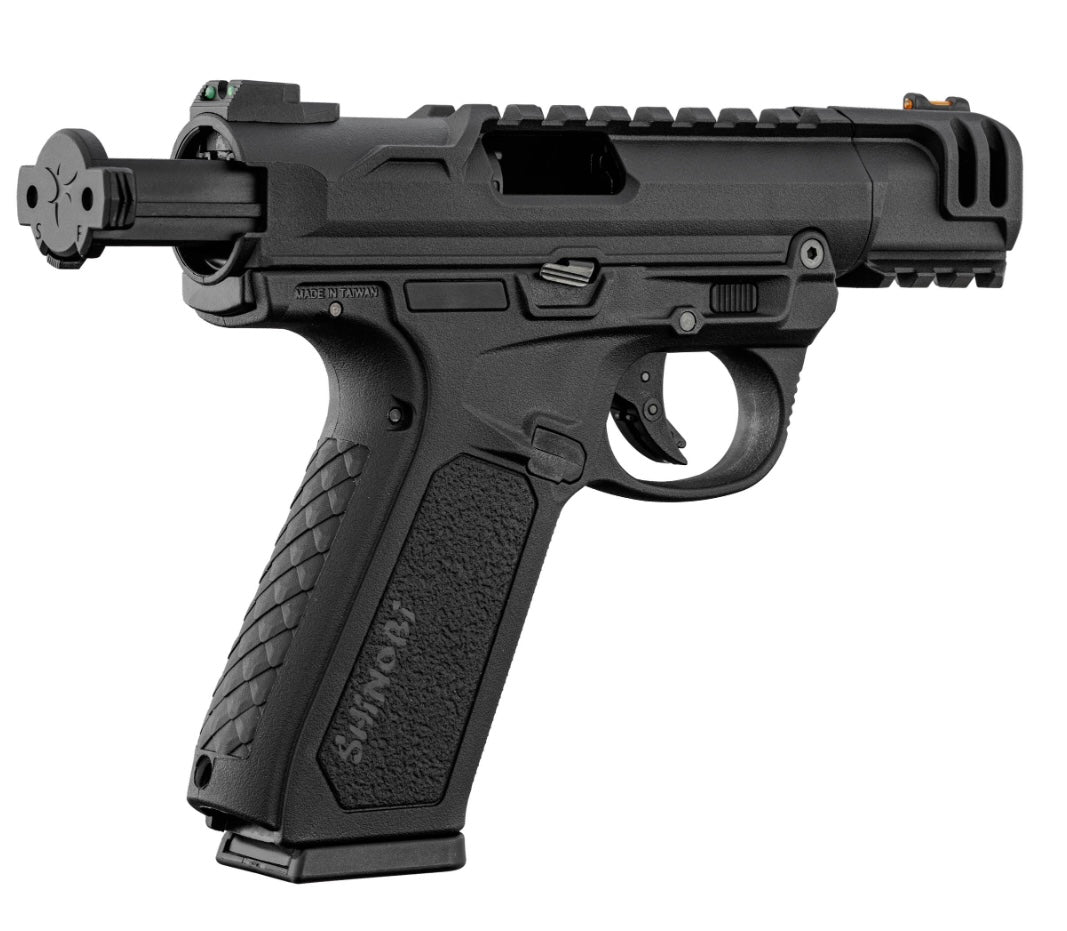 Action Army AAP-01 Short Assassin Semi/Full Auto GBB Noir 0.9J - Terminal Airsoft