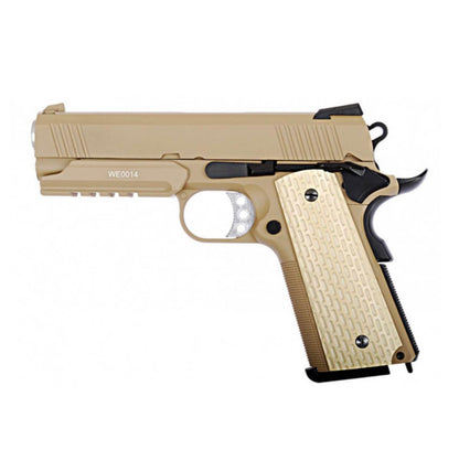 WE Desert Warrior 4.3 Tan GAZ Blowback 0.9J