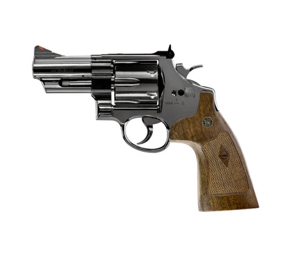 Smith & Wesson M29 Revolver 6mm Co2 3" Full Metal Chrome 1.5J