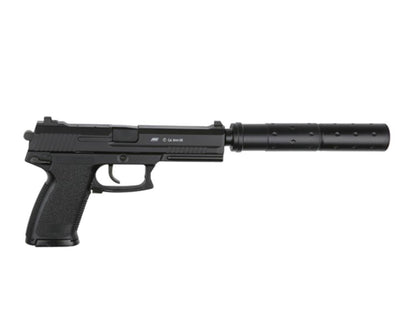 ASG MK23 Special Operation GAZ Fixe + Silencieux canon 0.7J