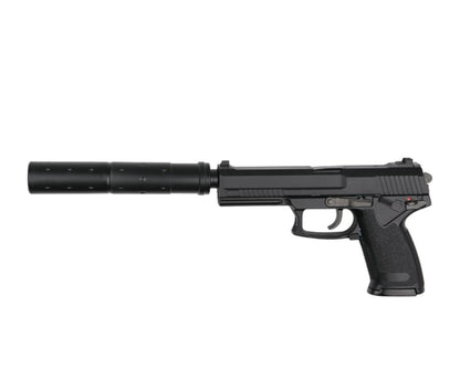 ASG MK23 Special Operation GAZ Fixe + Silencieux canon 0.7J