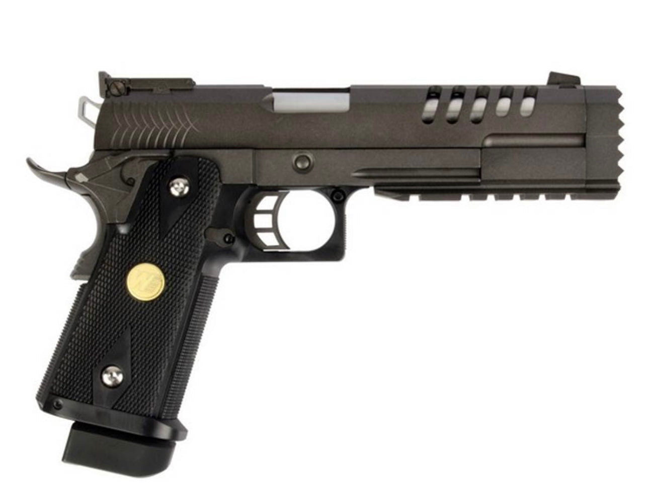 WE Hi-Capa 5.2 K Noir GAZ Blowback 0.9J