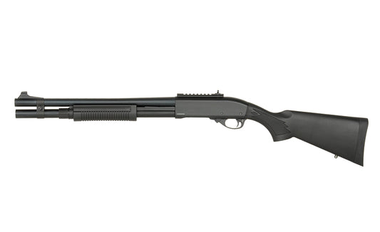 M8872 SHOTGUN V2 (GREEN GAS POWERED) - BLACK [GOLDEN EAGLE] - Terminal Airsoft
