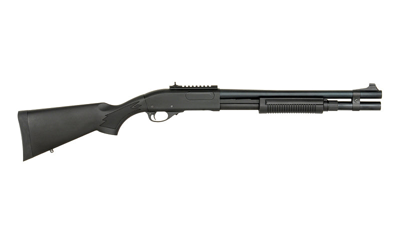M8872 SHOTGUN V2 (GREEN GAS POWERED) - BLACK [GOLDEN EAGLE] - Terminal Airsoft