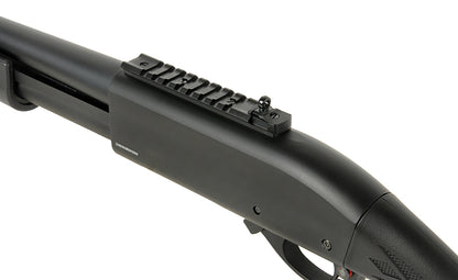 M8872 SHOTGUN V2 (GREEN GAS POWERED) - BLACK [GOLDEN EAGLE] - Terminal Airsoft