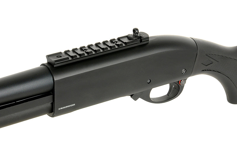 M8872 SHOTGUN V2 (GREEN GAS POWERED) - BLACK [GOLDEN EAGLE] - Terminal Airsoft