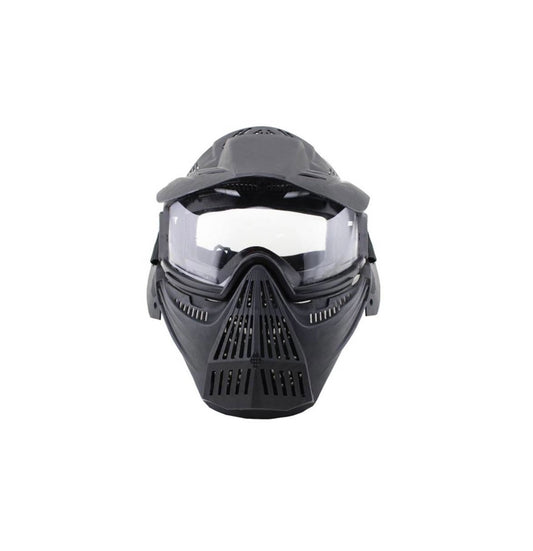 Masque Rental simple écran Noir Delta Tactics - Terminal Airsoft