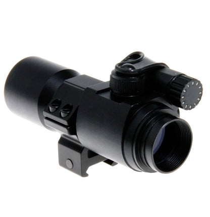 Duel Code Lunette Point Rouge Red Dot 1x30 Métal Noir - Terminal Airsoft