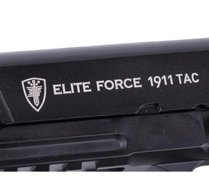 Elite Force 1911 Tactical Noir Full Métal CO2 Blowback 1.3J - Terminal Airsoft