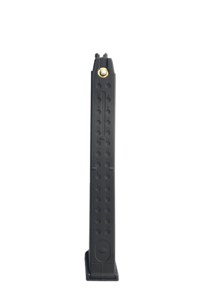 WE Chargeur long pour G-Series 17 & 18 & AAP-01 GAZ 50 billes - Terminal Airsoft