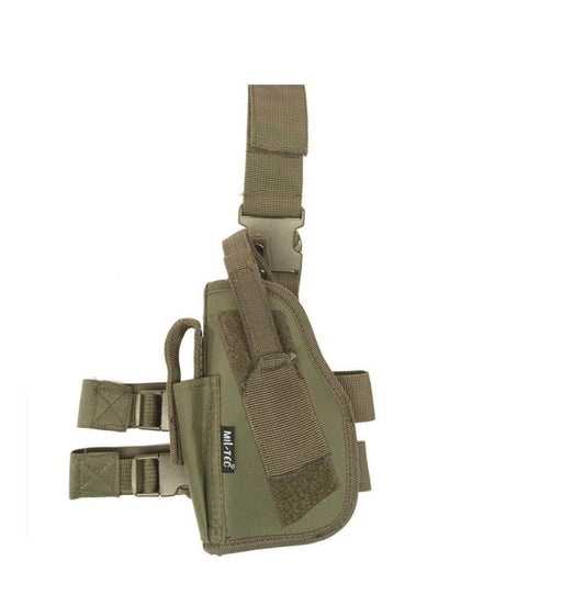 DMoniac Holster de cuisse universel Gaucher OLIVE - Terminal Airsoft
